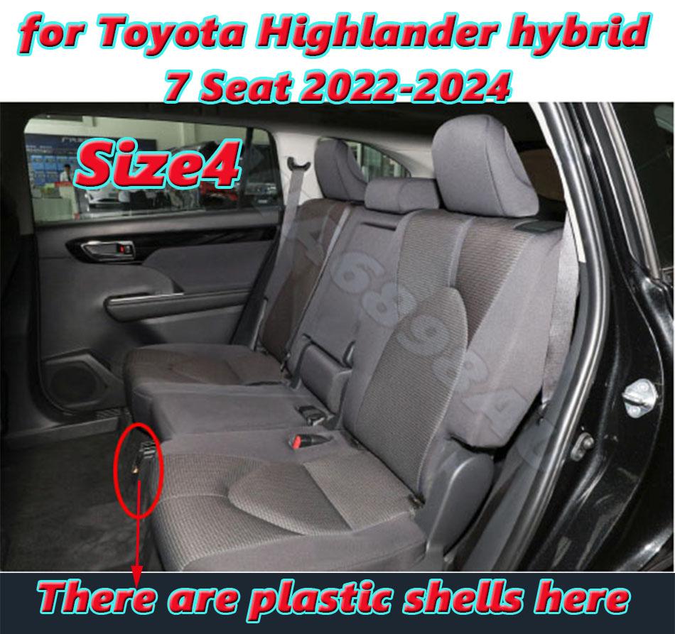Индивидуальный высококачественный автомобильный коврик для пола для Toyota Highlander 7-местная версия 2009-2025 Антигрязевой Прочный Кожаный ковер
