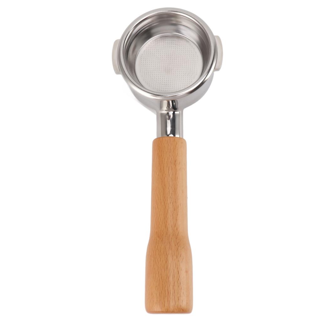 Кофейный фильтр 58 мм бездонный из нержавеющей стали съемный термостойкий высокая совместимость