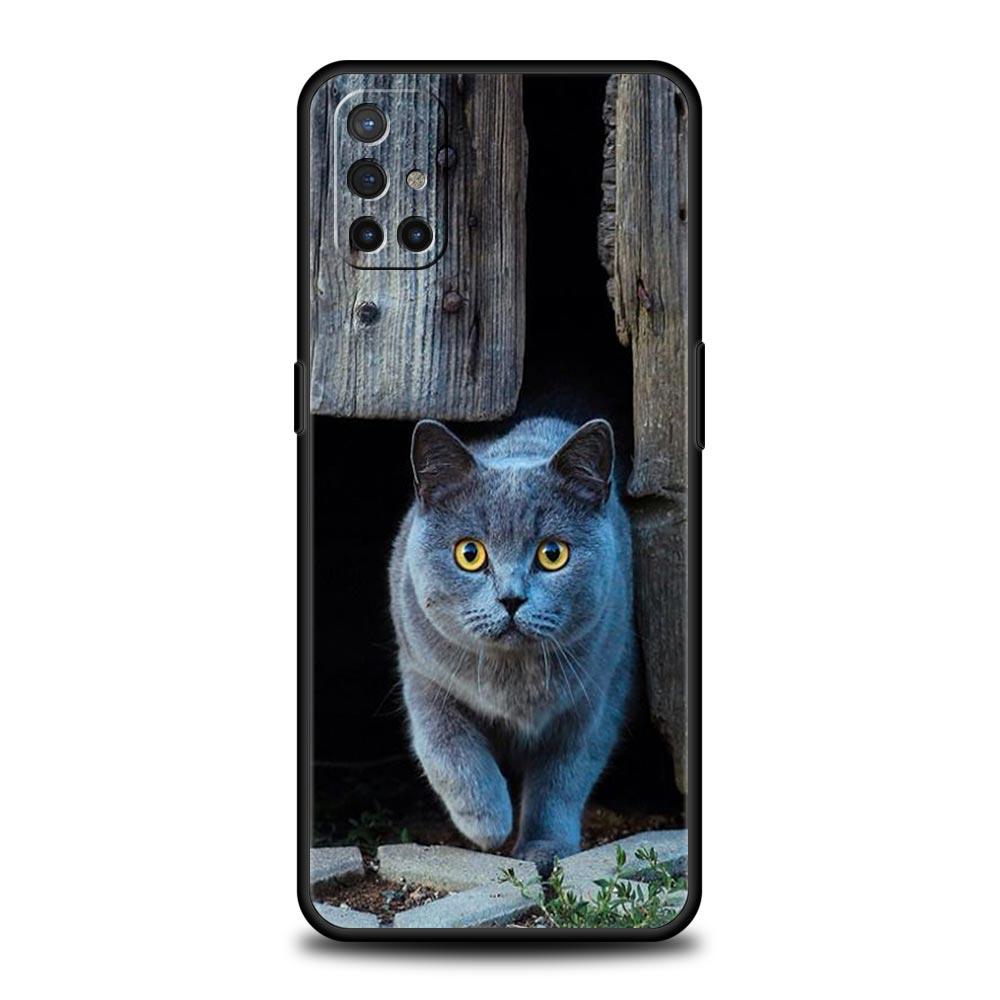 Phone Case For OnePlus 11 10 9 Pro 9T 12R 10R 9R 9RT 10T 8T 8 7 6T 7T Nord 2T CE 2 5G N200 N10 N100 Cover British Shorthair Cat