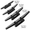 Canoe Deck Hardware 100/128/152/200mm Open Base Cleat Ship Lock Line Rope Tie Low Flat Cleat