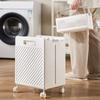 Foldable Laundry Basket: Multifunctional, Large Capacity Hamper for Bathroom & Toilet Storage