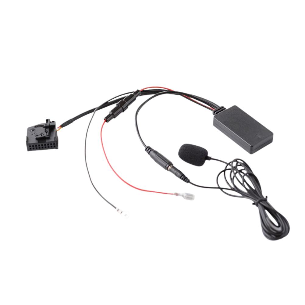 Кабель-адаптер AUX длиной 27 см, совместимый с Bluetooth, для Mercedes