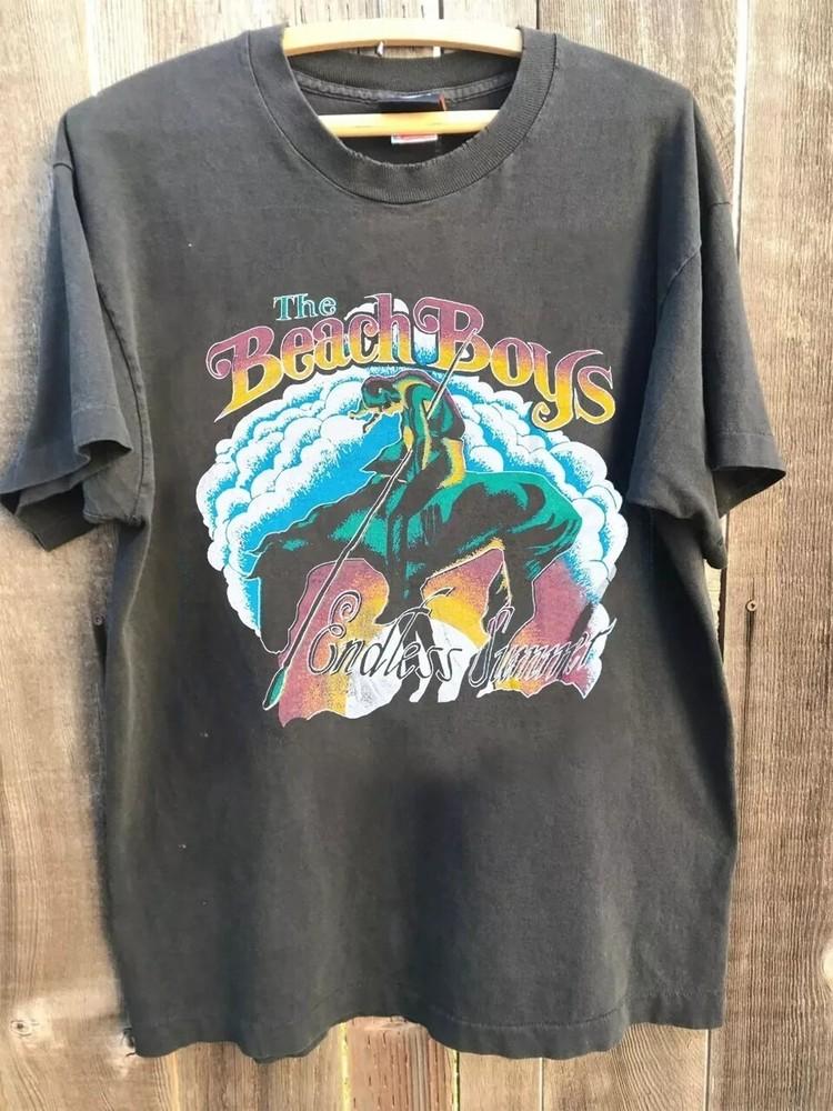 1970 BEACH BOYS Endless Summer Remake Charcoal Unisex T shirt Classic Tee Unisex T-Shirt