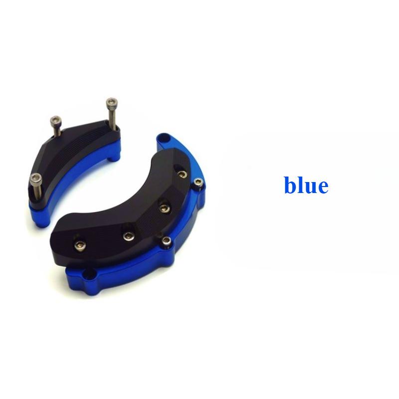 Motorcycle anti drop rubber protection block engine left and right anti drop blockse for YAMAHA MT-09 FZ FJ 09 XSR Tracer 900 GT