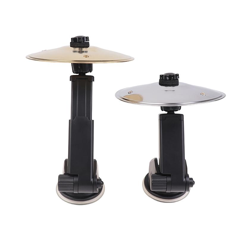 Музыкальная тарелка присоска крэш тарелка сплав автомобильная авария барабаны тарелка барабан мини барабан легко установить мини