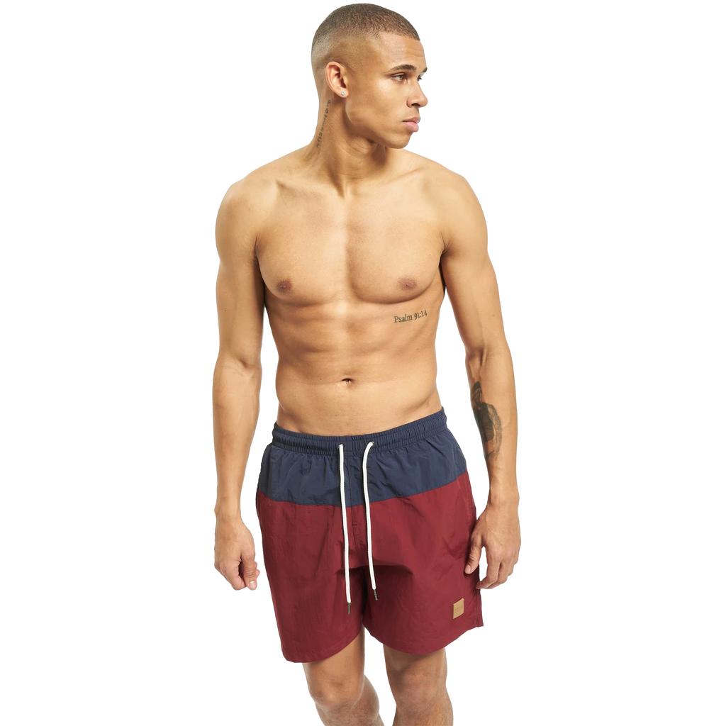 Urban Classics Mens Block Swim Shorts