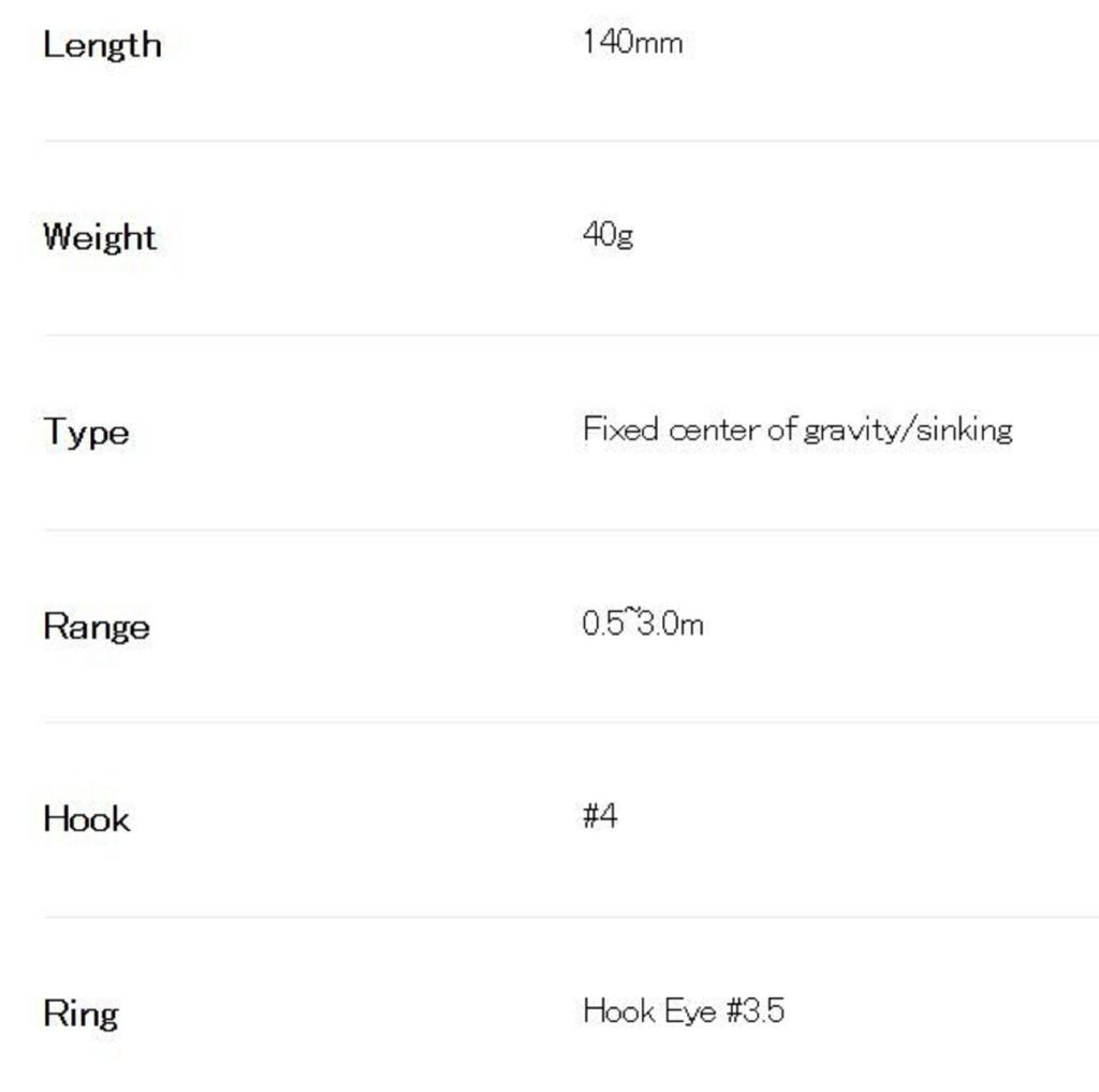 DUO Beach Walker Wedge 140 мм 40 грамм тонущий блесна ACCZ448 (2743)