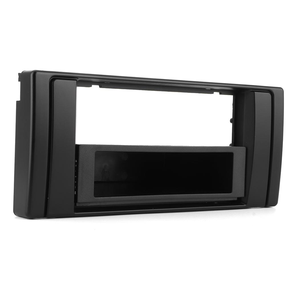 1 Din стерео радио Fascia Dash Panel Frame Interior Accessories Подходит для 5 серии E39 X5 E53