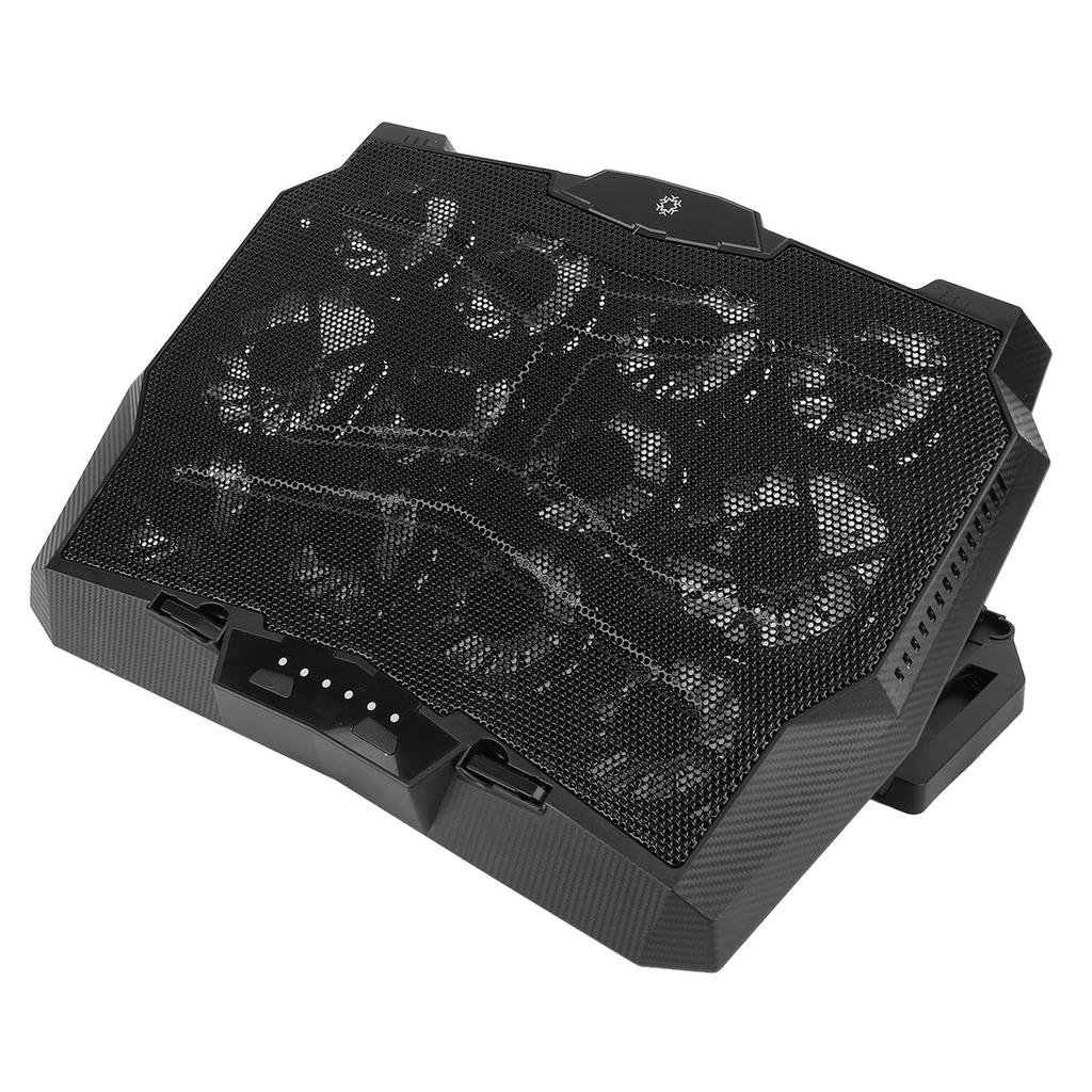 Laptop Cooler Cooling Pad 3500RPM Type C 12 Fans 5 Height Adjustable Portable Laptop Fan Cooler Stan