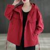 Женские куртки с капюшоном, большие размеры, женское сплошное пальто большого размера
