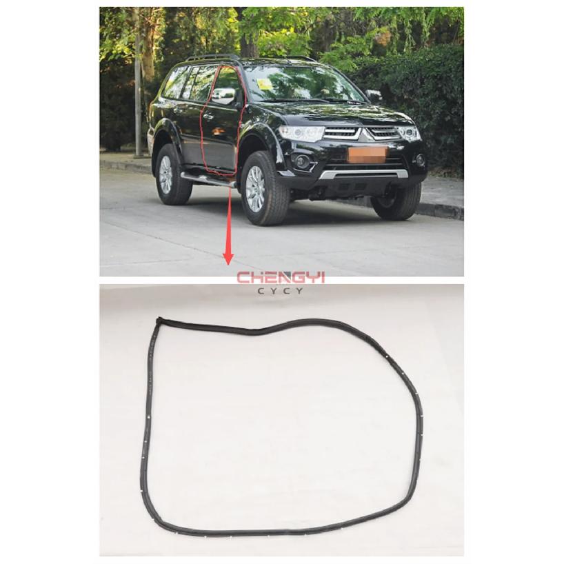 1PCS Door Rubber Seal Doorpost Rubber Strip Fit For Pajero Montero Sport KG5W KG6W KH6W 5725A329 5725A330 5755A337 5755A338