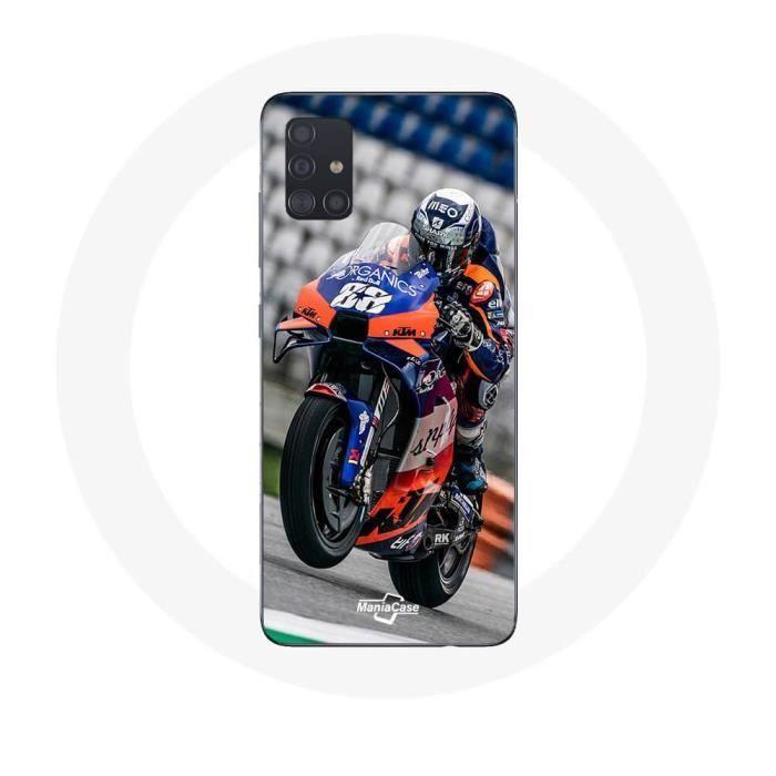 Coque - Maniacase - Samsung Galaxy A71 - Miguel Oliveira Moto GP 88 - Souple - Noir