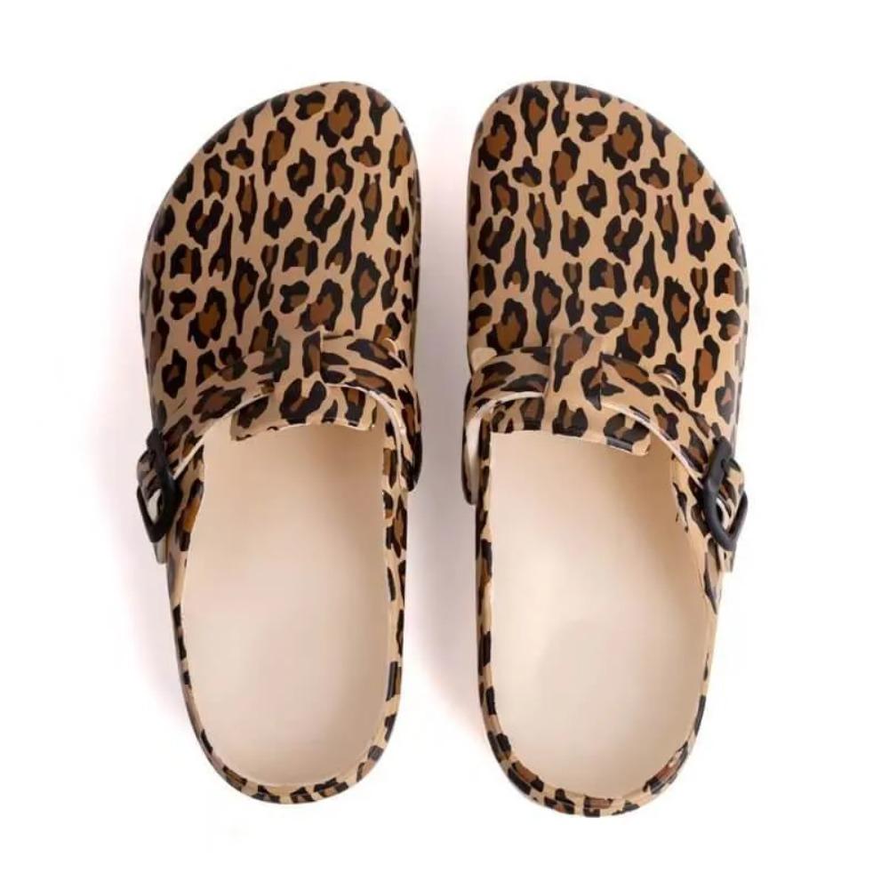 Summer Women's Closed-Toe Slippers Doctor Shoes Nurse Shoes Home Bathroom Non-Slip Sandals