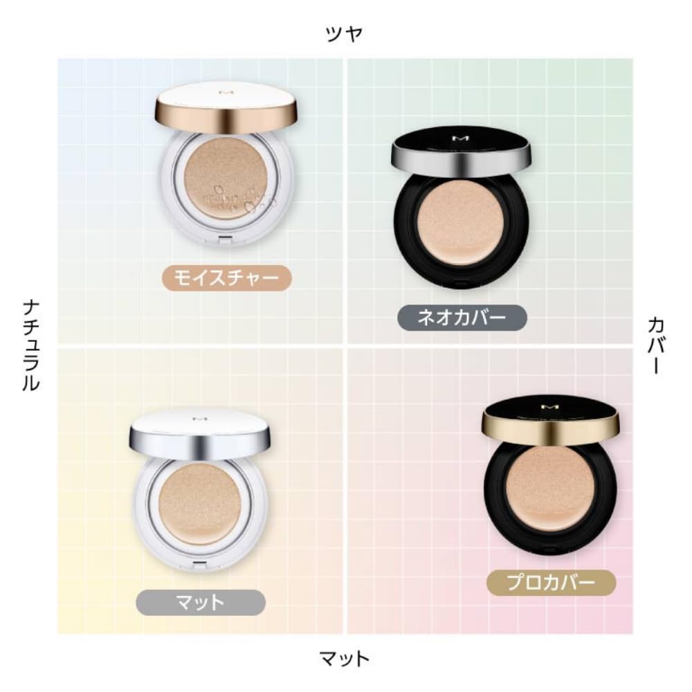 MISSHA M Подушка Основа (влажность) Сменный блок №23 Натуральный цвет кожи (15g)