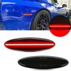 2Pcs Smoked Lens Rear Red LED Side Marker Lights For Chevy Corvette C5 1997-2004