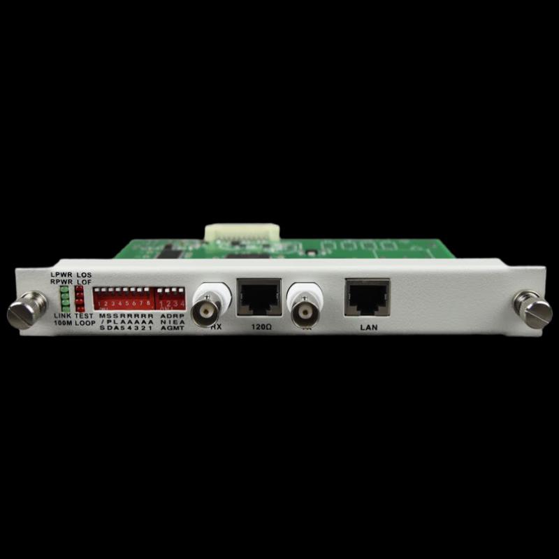 GY-K1E1FE E1 to Ethernet Protocol Converter Card