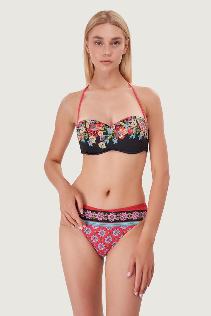 Купальник с уплотнённой чашкой, плавки слип Vacanze Italiane (78743)