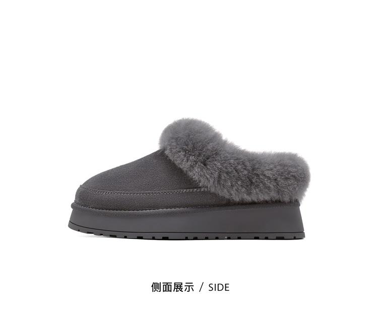 Saturday Thick-soled Fashion Warm and Velvet Casual Shoes for Women