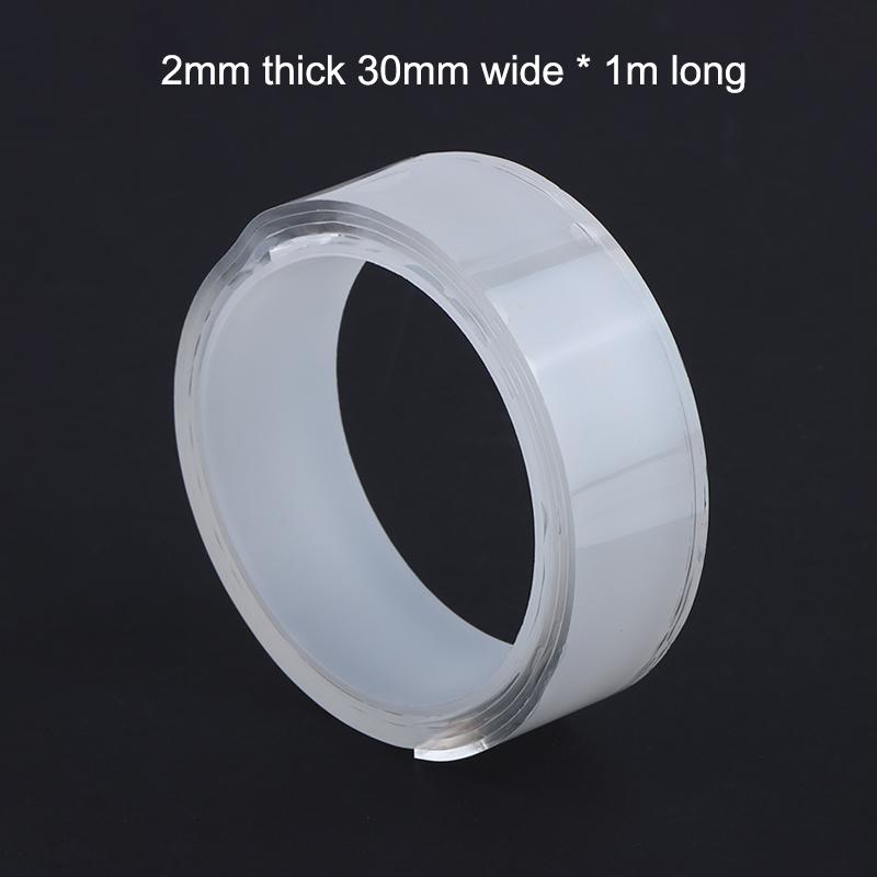 Нано Лента Супер Прочная Двусторонняя Лента Экстра Сильный Клей Нескользящая Лента Водонепроницаемая Прозрачная Лента Для Кухни Ванной