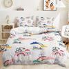 Cute Sheep Duvet Cover Set Twin King Cartoon Animal Bedding Set Polyester Rainbow Moon Comforter Cover For Kids Girl Kawaii Room
