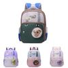 Childrens Oxford Fabric Backpack With Cartoon Capybara Printed For School Use