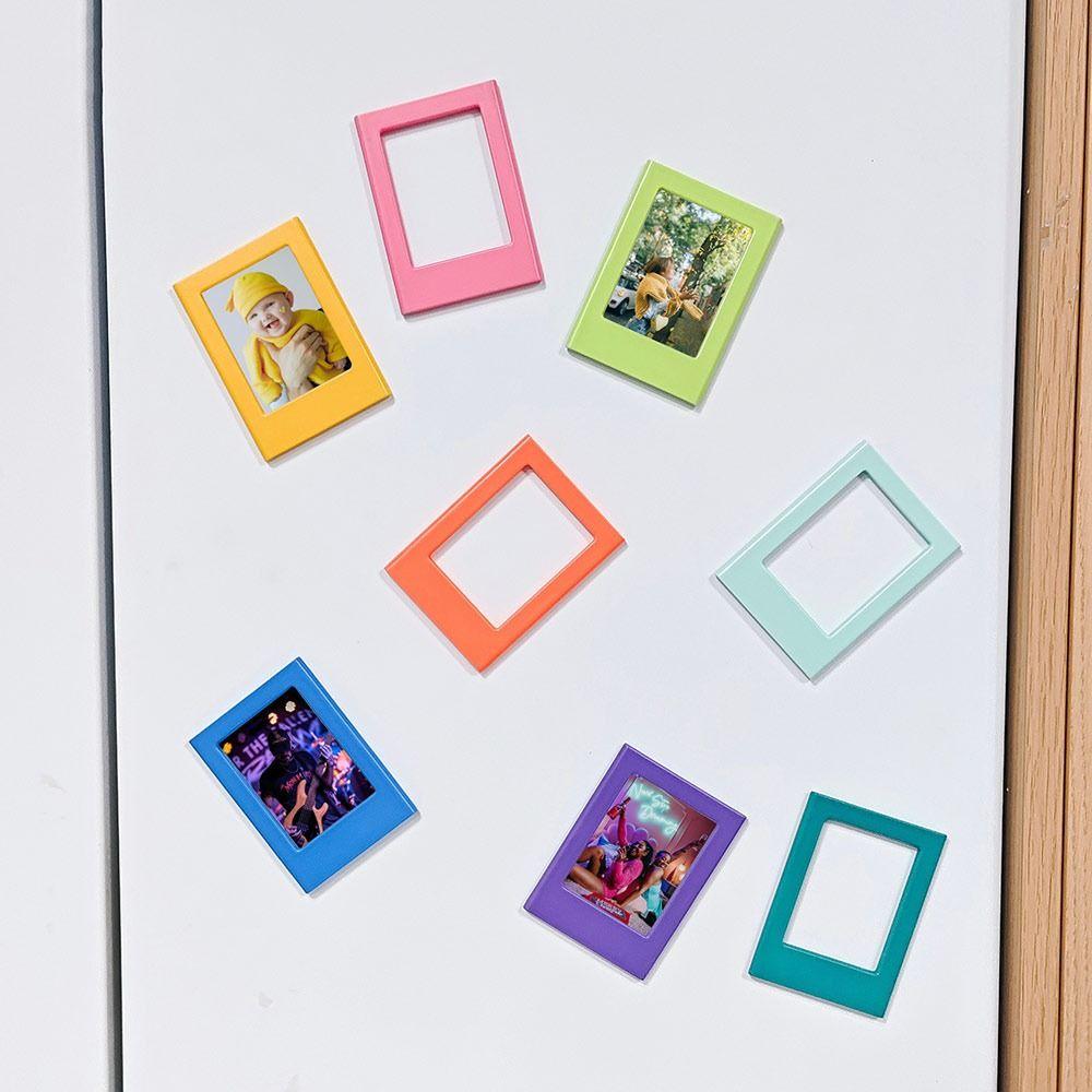 3 inches Instant Camera Photo Frame Magnetic Refrigerator Sticker for Home Decoration