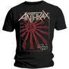Anthrax Unisex Adult Live In Japan Cotton T-Shirt