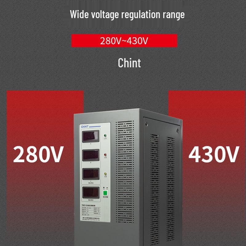 Chint TNS1 380V Three-Phase Voltage Stabilizer: Automatic High Precision AC Power Supply for Industrial and Commercial Use