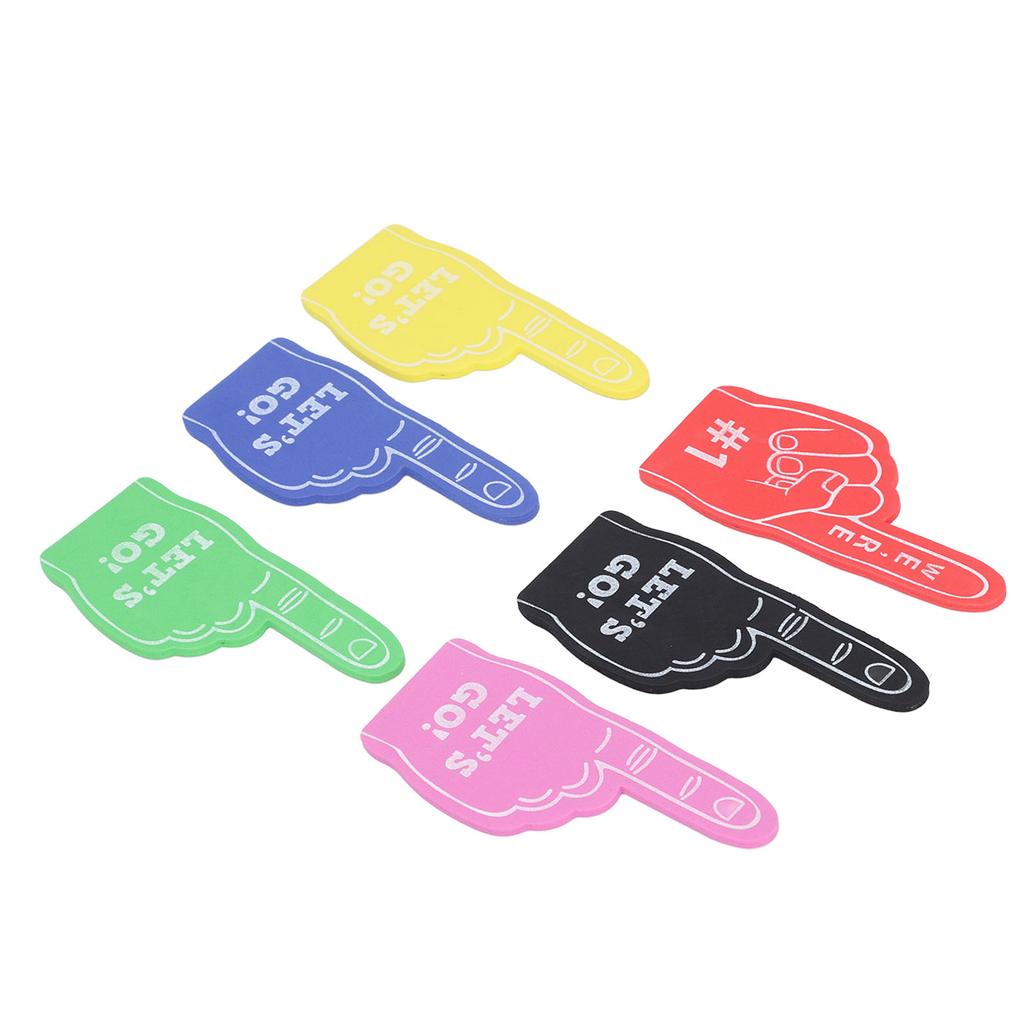 30pcs Foam Finger for All Scenes Exciting Vibrant Colors Birthday Party Supplies Cheering Foam