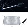 Upgraded Car Windshield Sun Shade Umbrella with Free-Adjustment Handle Windscree
