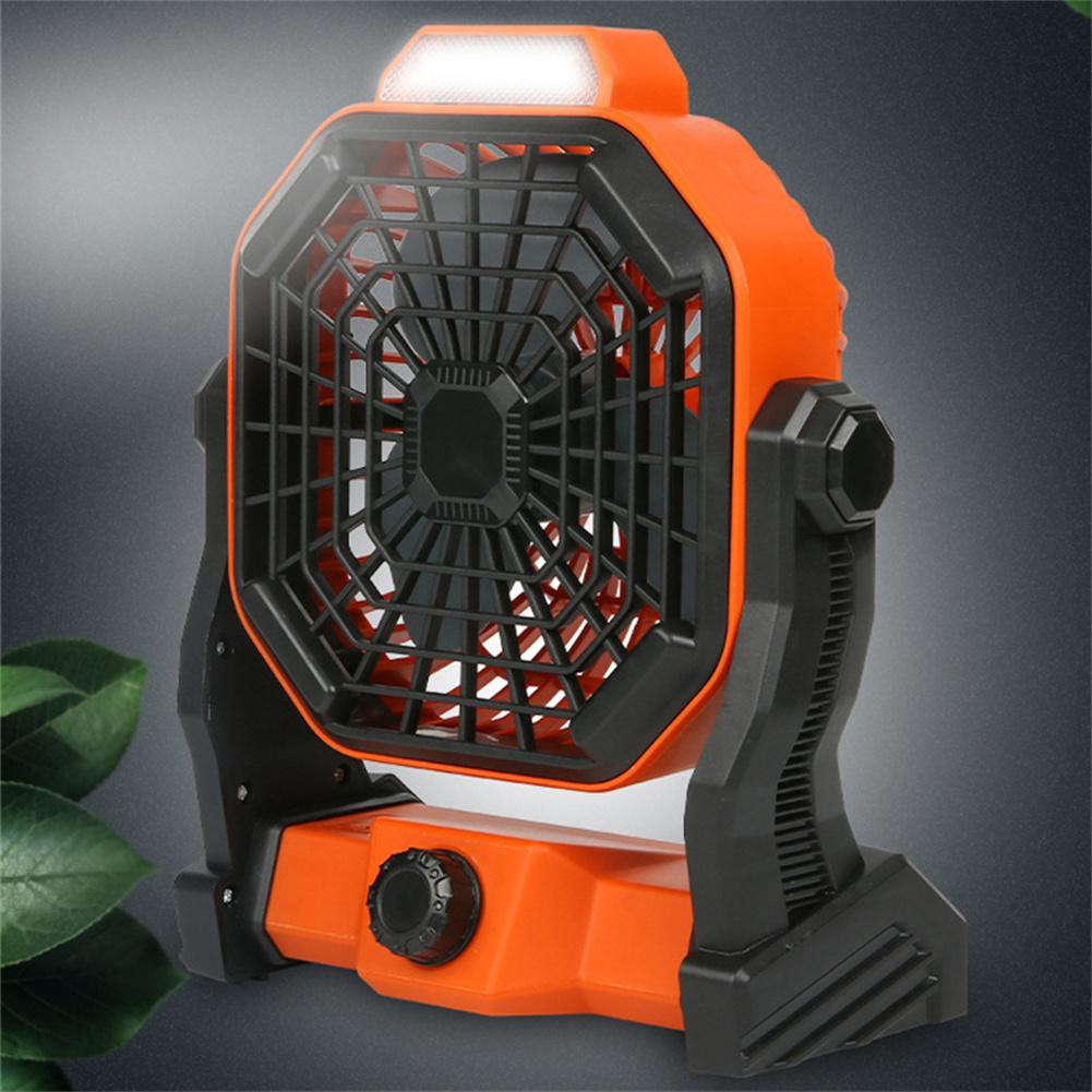 Led Camping  Fan Multifunction Lighting Electric Fan Hanging Tent Lamp Usb Charging Portable Fan Lamp