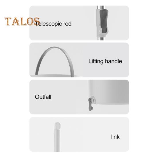 Швабра с выдвижной ручкой, вращающаяся на 360 градусов, для уборки полов из микрофибры, ведро для влажной и сухой уборки, набор для легкой уборки углов