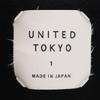 UNITED TOKYO сделано в Японии Шерстяное пальто 1 черный Женское Б/У
