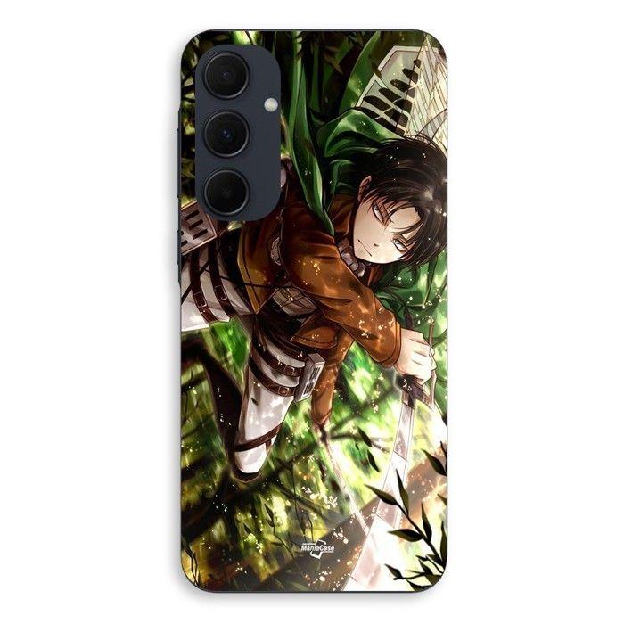 Coque Pour Samsung galaxy A35 Attaque titans levi ackerman Maniacase