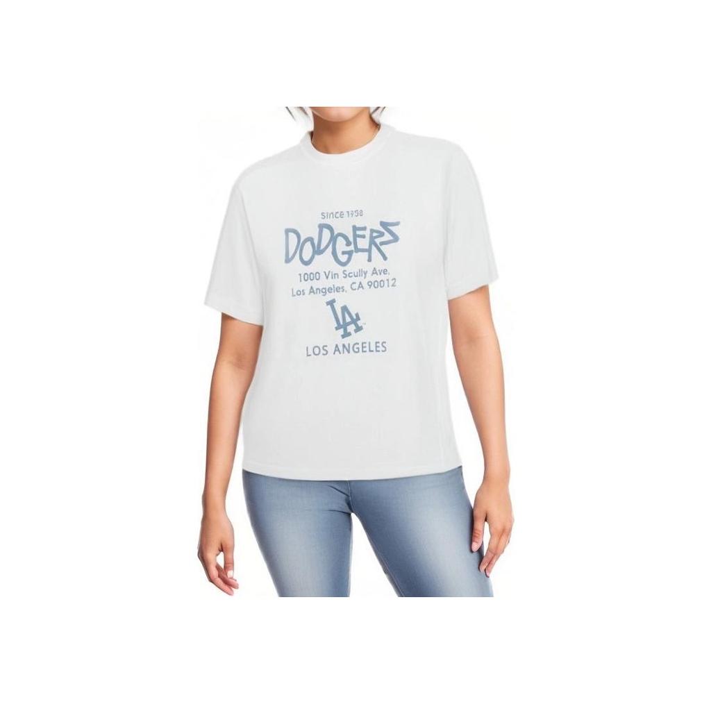 New MLB T Shirts Unisex White 3ATSB2243-07WHS