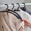 41см Бесшовная Изогнутая Нескользящая Широкоплечая Взрослая Вешалка для Рубашек - Пластик, Утолщенная Конструкция
