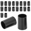 10 Pairs High Heel Tip Caps Black CPU Polyurethane Shoes Repairing Replacement KitsInner Diameter