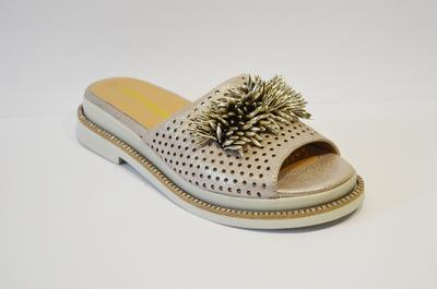 Шлепанцы 2376215 36 Визон кожа