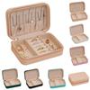 Large Capacity Portable Jewelry Organizer Leather Jewelry Storage Case Jewelry Display Box  Travel