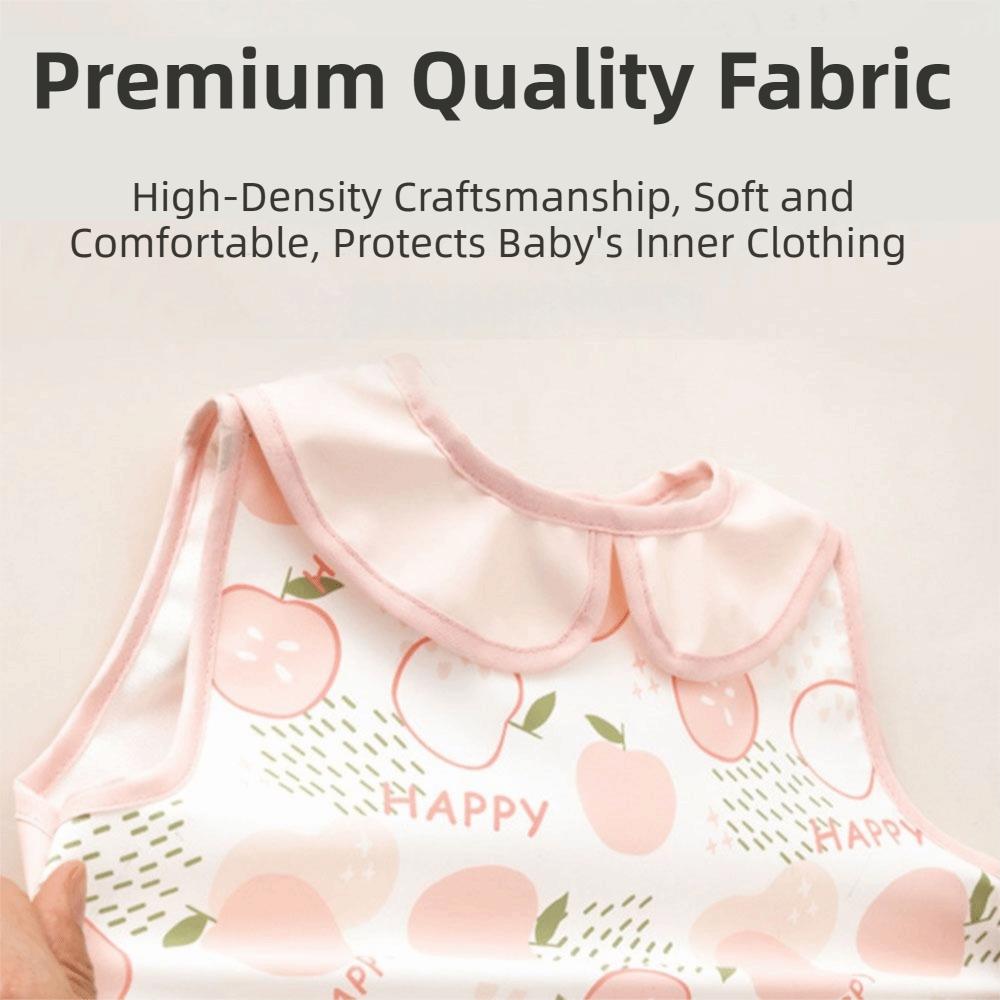 Waterproof Children's Sleeveless Apron Soft Baby's Meal Bib Baby Eating Bib  Infant Dining