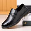 МодаМода Новые дизайнерские повседневные туфли из мягкой кожи для мужчин Весна Осень Черные мужские модельные туфли