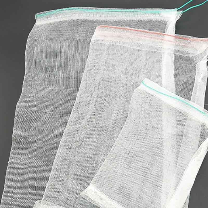 Сумка для защиты фруктов Сетка для защиты от птиц Устройство для борьбы с вредителями Посадка в саду Защита небольших деревьев Сумка-сетка с завязками