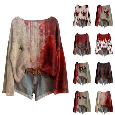 Женская мода с длинным рукавом, рождественский принт «Снеговик-снежинка», куртка, кардиган