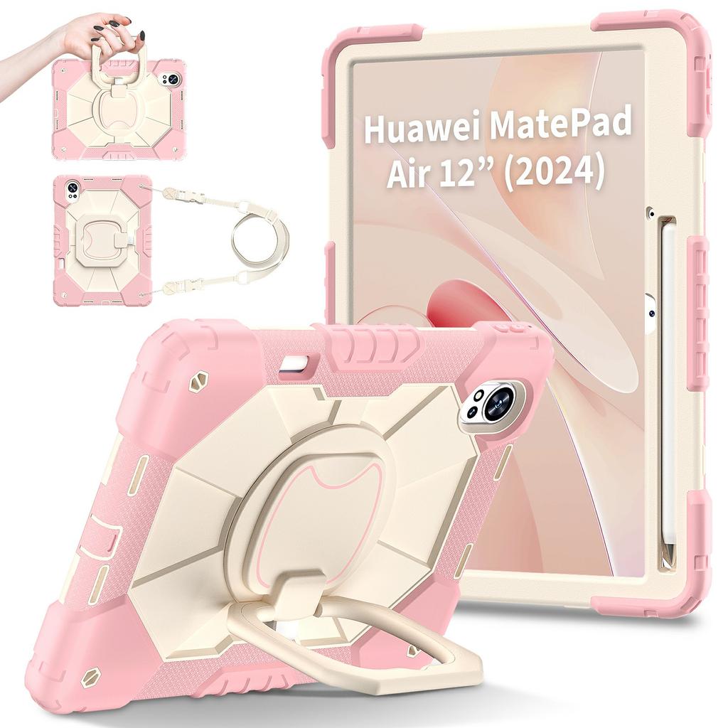 Для Huawei MatePad Air (2024) Чехол Силикон+ПК Подставка Чехол для планшета