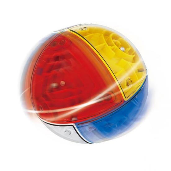 3D Пазл Лабиринт Шарик Снятие Стресса Головоломка Ручной Катящийся Шарик Лабиринт Кубик Пространственное Восприятие Тренировка Логического Мышления Игра-Вызов Лабиринт с Бусинами