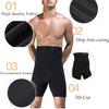 Men Breathable High Waist Slimming Bodysuit Shorts Compression Shapewear Pants