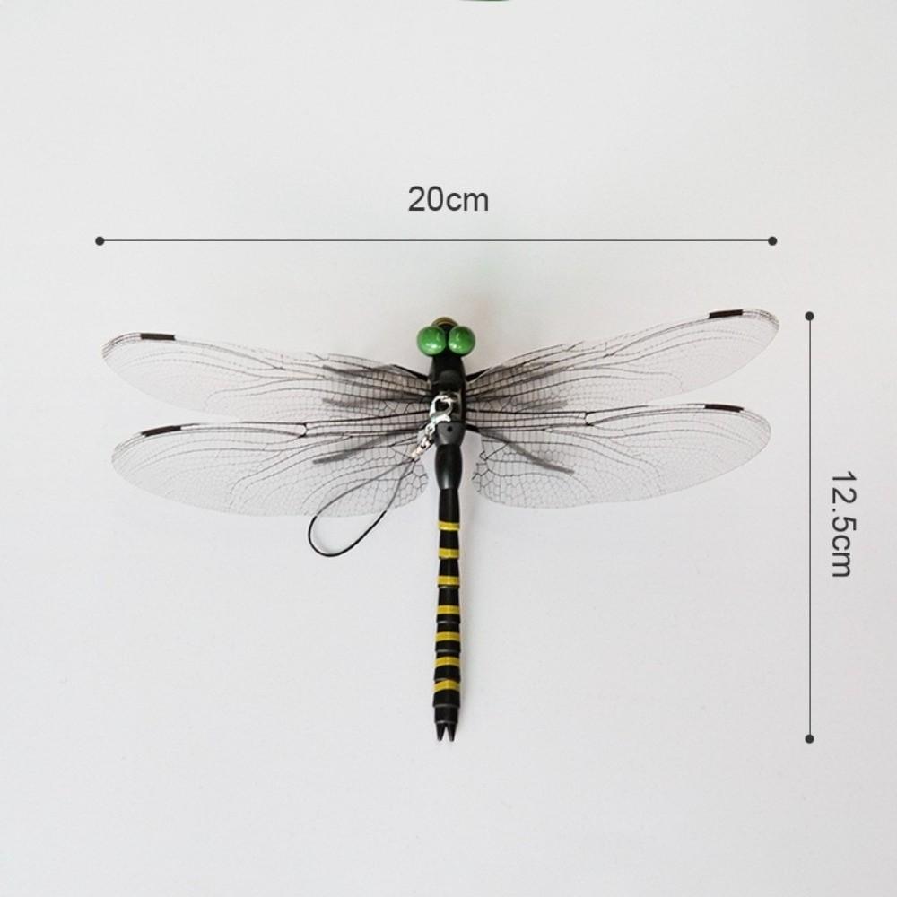 Lifelike Simulation Dragonfly Insect Model 3D Dragonfly Garden cor Outdoor Hanging Ornament