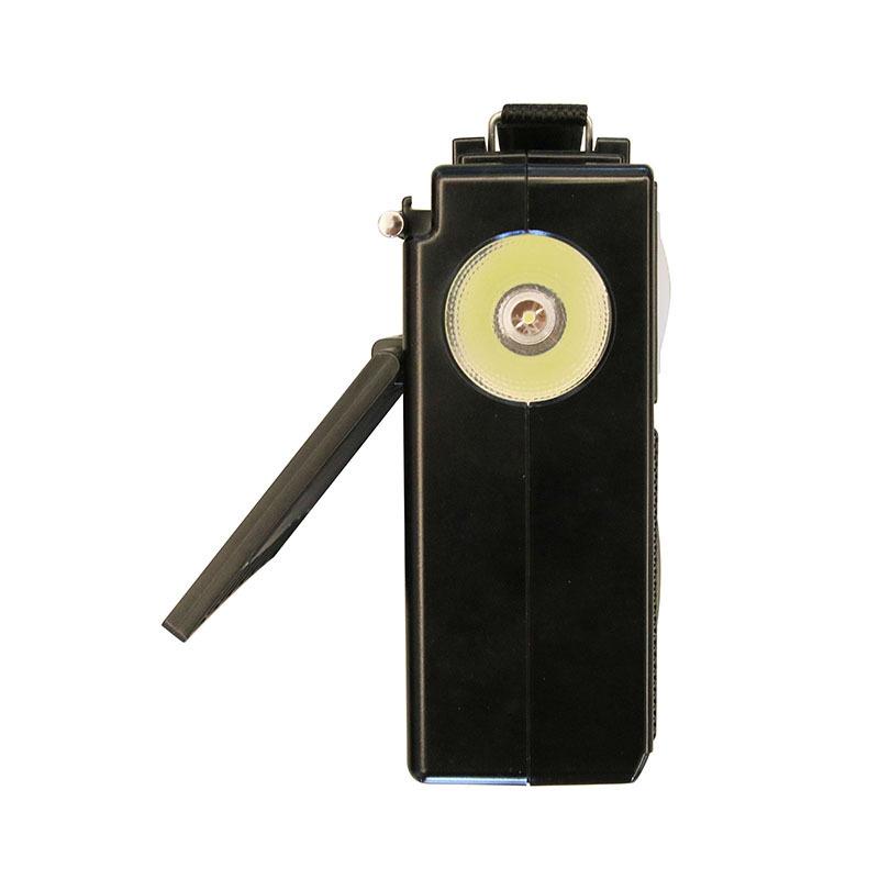 Портативная многодиапазонная радиосвязь с солнечной панелью с беспроводной связью с USB-картой Tf и светодиодной подсветкой