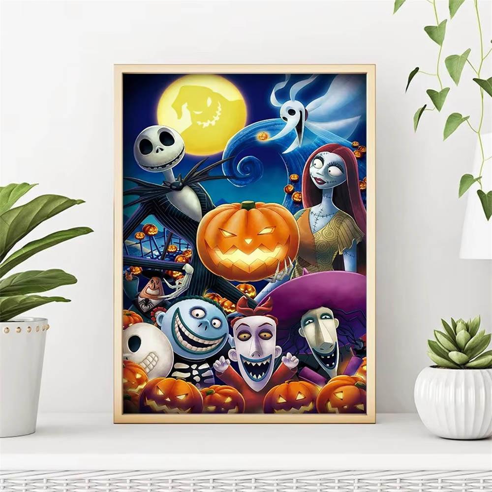 Disney Алмазная мозаика Картина «Кошмар перед Рождеством» Салли Джек Скеллингтон Вышитая картина Мозаика Декор для дома