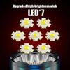 7*LED мощный фонарик легкий многофункциональный портативный фонарь водонепроницаемый боковой фонарь